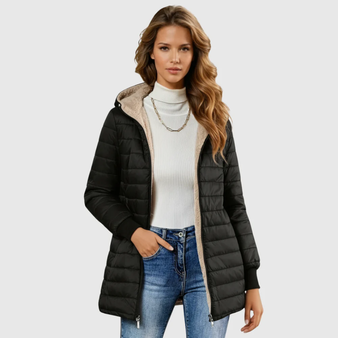 Caro | Palton de Iarnă cu Fleece Sherpa
