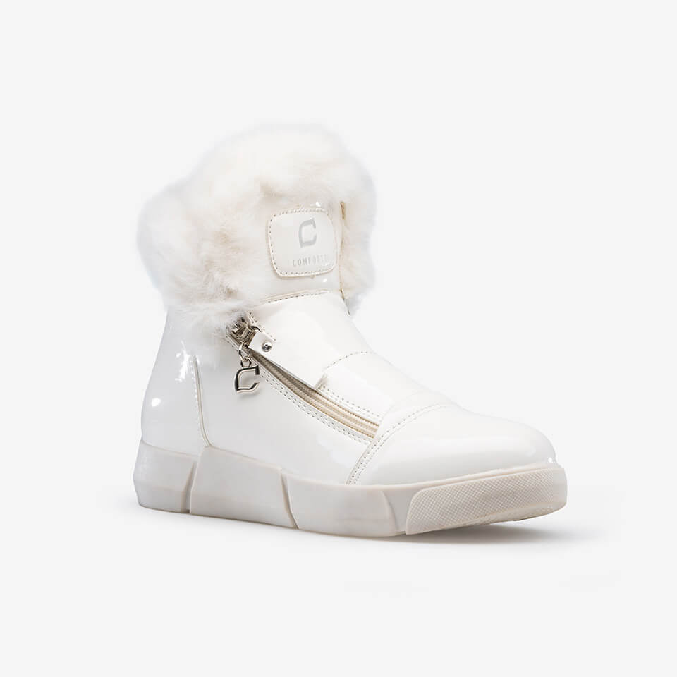 Gianina | Botine Elegante Învelite Crystal